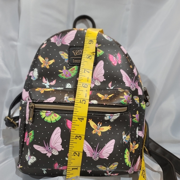 Loungefly Multicolor Pokemon Butterfly Mini Backpack - Black main image 11